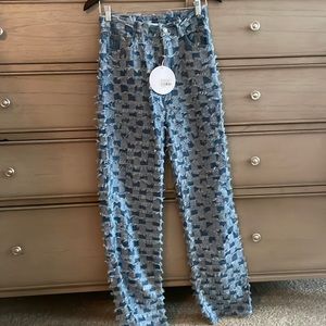 Princess Polly Michigan Lillie Wide Leg Denim Jeans